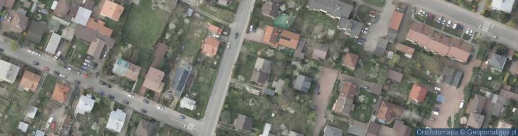 Zdjęcie satelitarne Boczna ul.