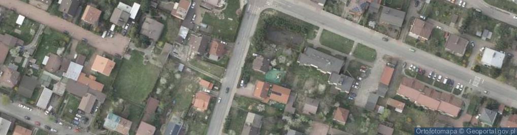 Zdjęcie satelitarne Boczna ul.