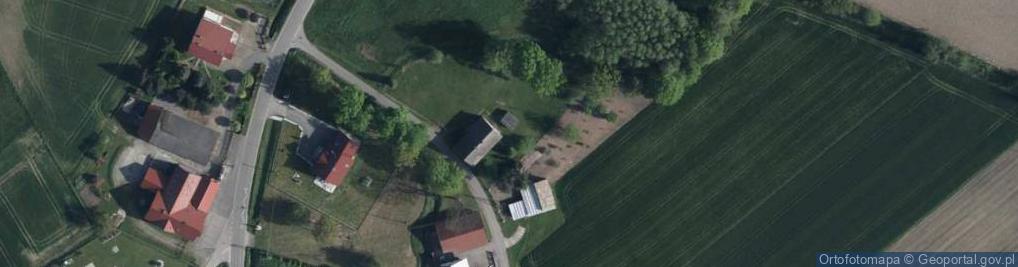 Zdjęcie satelitarne Borki ul.