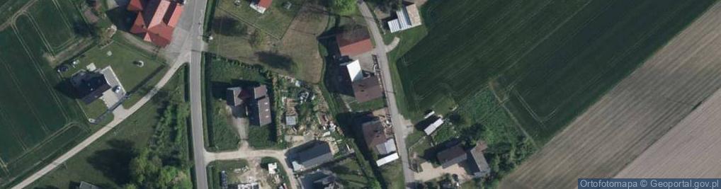 Zdjęcie satelitarne Borki ul.