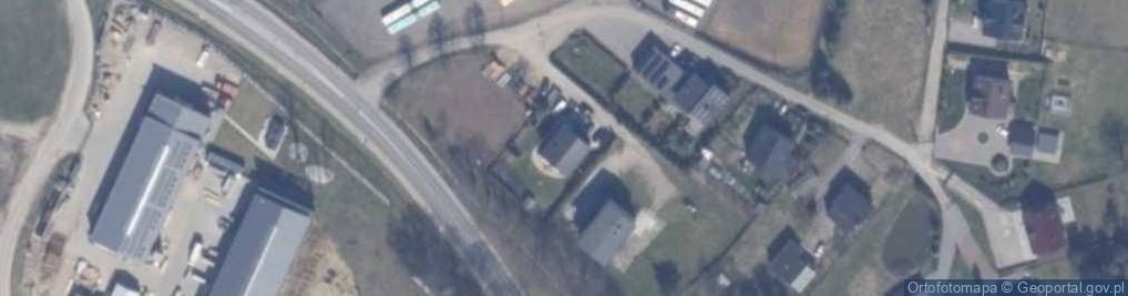 Zdjęcie satelitarne Borówkowa ul.
