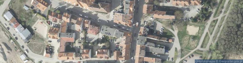 Zdjęcie satelitarne Bohaterów Warszawy ul.