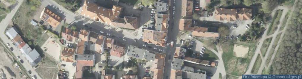 Zdjęcie satelitarne Bohaterów Warszawy ul.