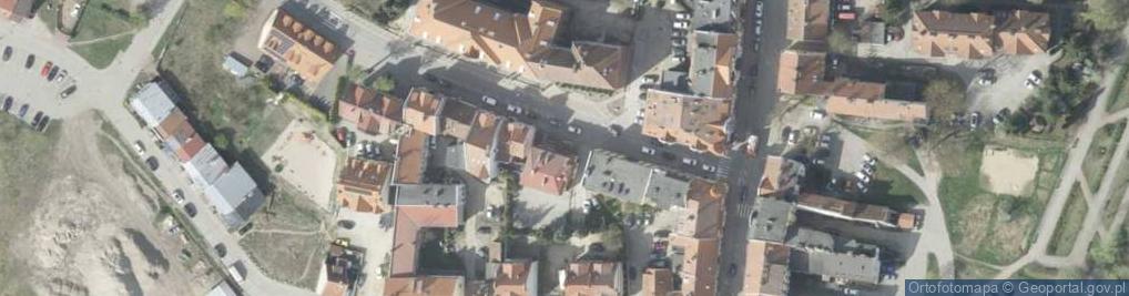 Zdjęcie satelitarne Bohaterów Warszawy ul.