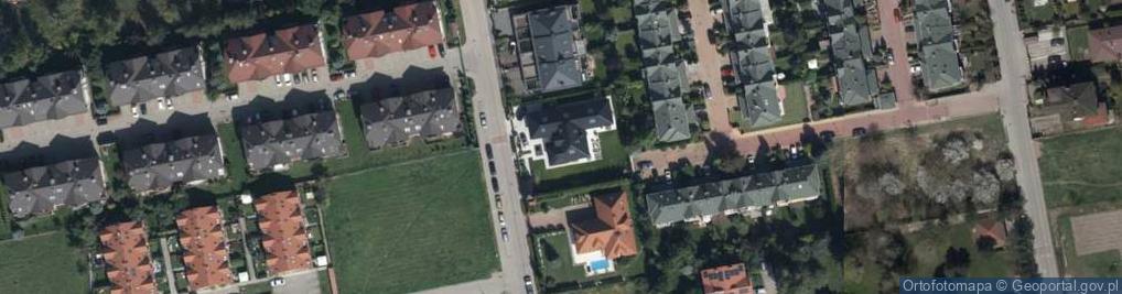 Zdjęcie satelitarne Borówki ul.