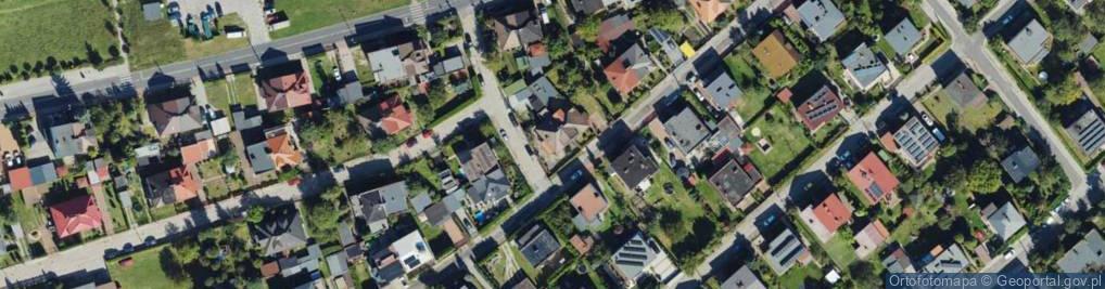 Zdjęcie satelitarne Bohaterów Getta ul.