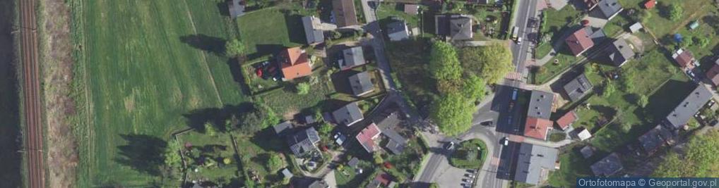 Zdjęcie satelitarne Bożka Arki ul.