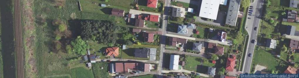 Zdjęcie satelitarne Bożka Arki ul.