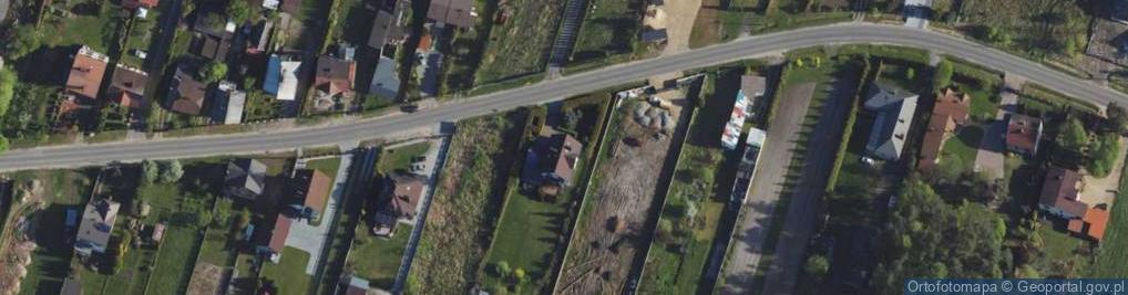 Zdjęcie satelitarne Bory ul.