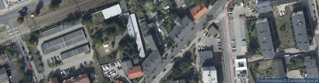 Zdjęcie satelitarne Bolesława Krzywoustego ul.