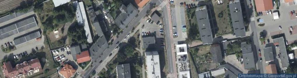 Zdjęcie satelitarne Bolesława Krzywoustego ul.