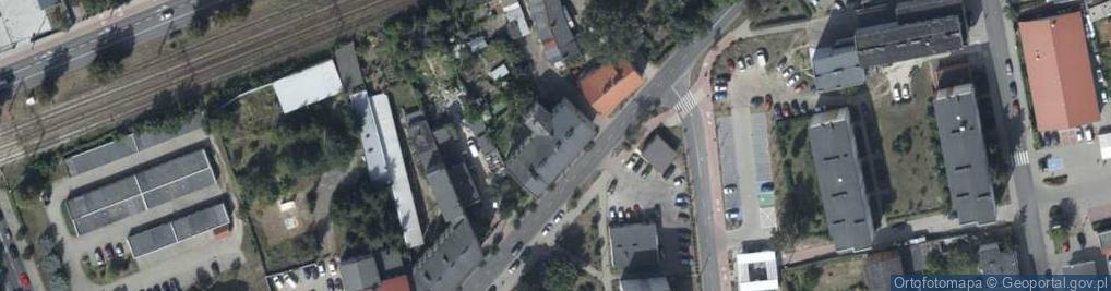 Zdjęcie satelitarne Bolesława Krzywoustego ul.