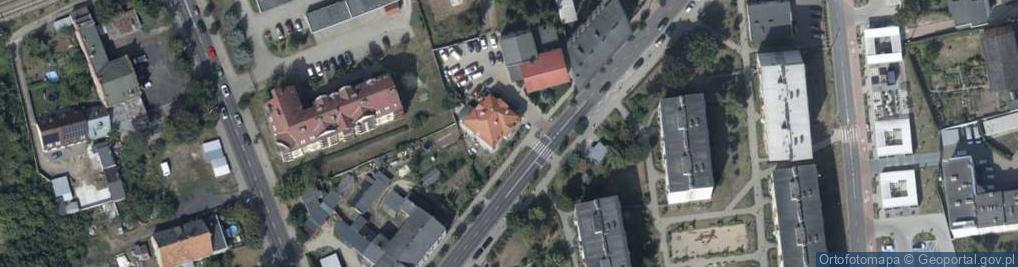 Zdjęcie satelitarne Bolesława Krzywoustego ul.