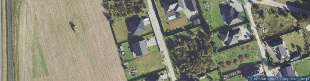 Zdjęcie satelitarne Borówkowa ul.