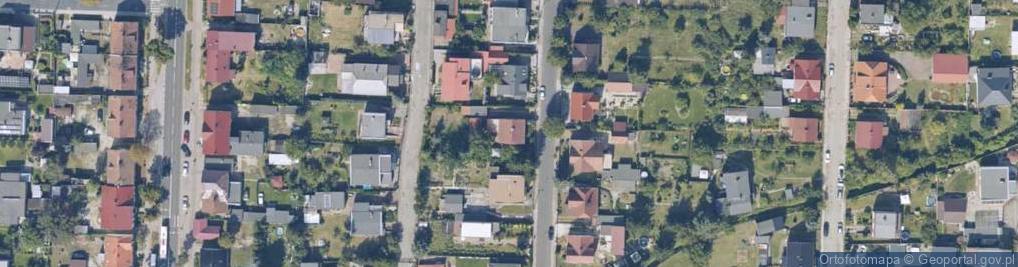 Zdjęcie satelitarne Botaniczna ul.