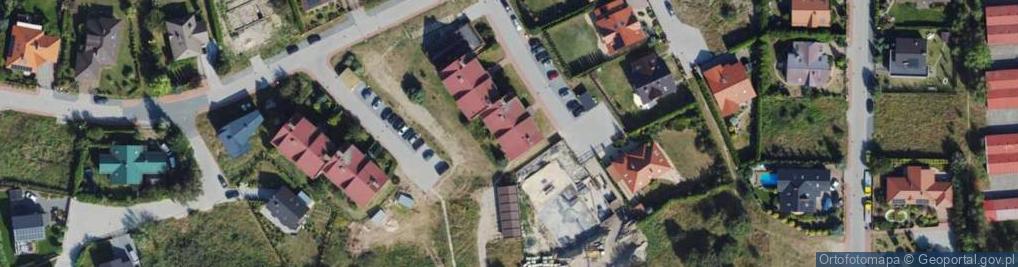 Zdjęcie satelitarne Boczna ul.