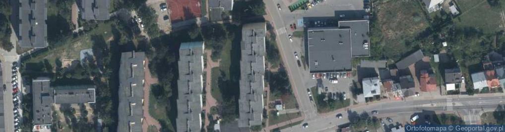 Zdjęcie satelitarne Bohaterów Modlina ul.