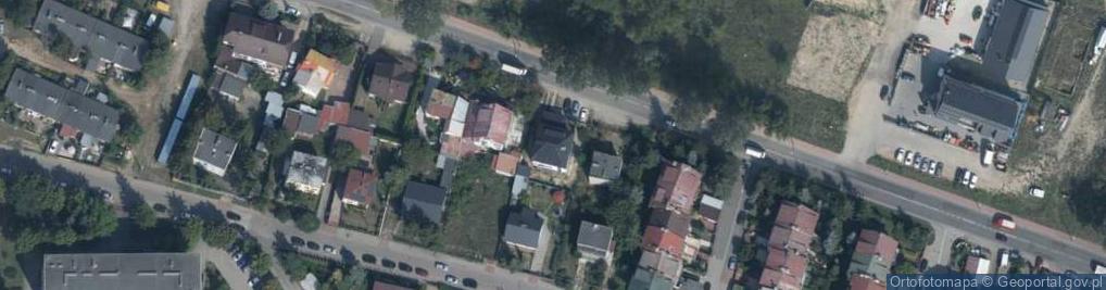 Zdjęcie satelitarne Bohaterów Modlina ul.