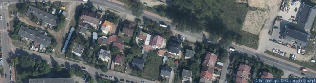 Zdjęcie satelitarne Bohaterów Modlina ul.