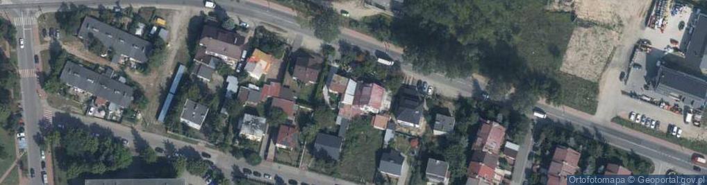 Zdjęcie satelitarne Bohaterów Modlina ul.