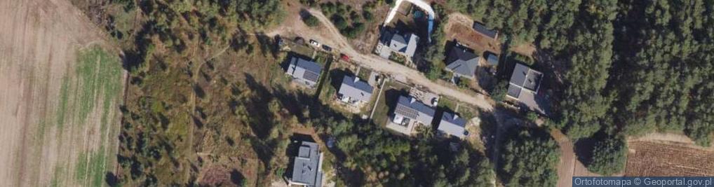 Zdjęcie satelitarne Borówkowa ul.