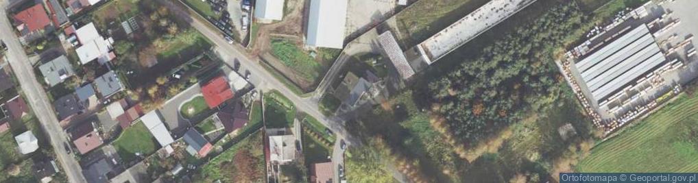 Zdjęcie satelitarne Boczna ul.
