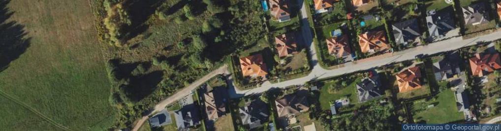 Zdjęcie satelitarne Bociania ul.