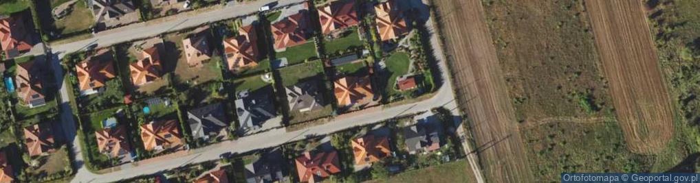 Zdjęcie satelitarne Bociania ul.