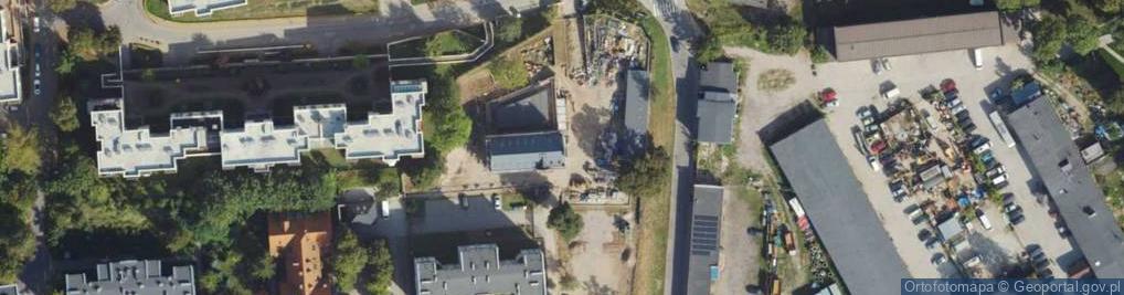 Zdjęcie satelitarne Bohaterów Monte Cassino ul.