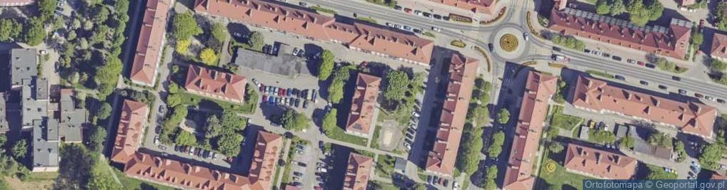 Zdjęcie satelitarne Bohaterów Monte Cassino ul.