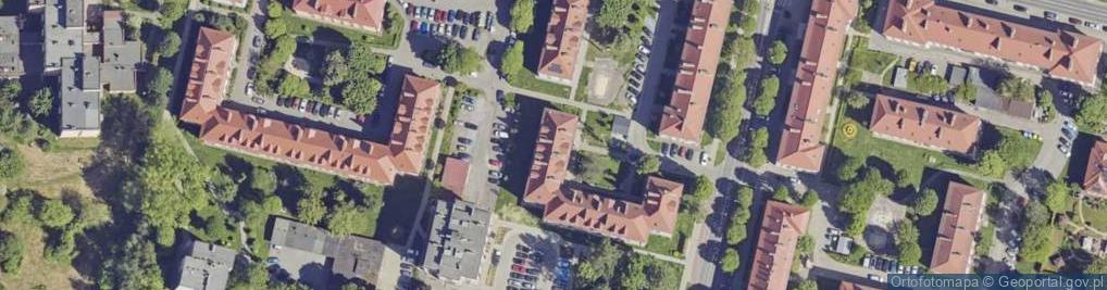 Zdjęcie satelitarne Bohaterów Monte Cassino ul.