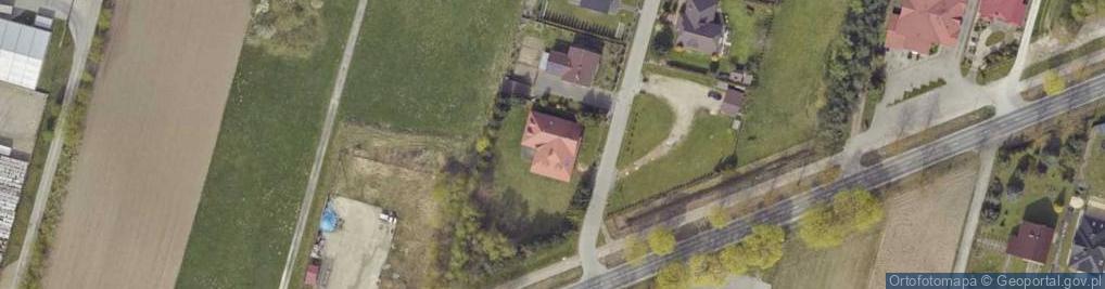 Zdjęcie satelitarne Botaniczna ul.