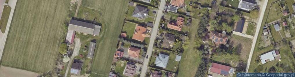 Zdjęcie satelitarne Botaniczna ul.