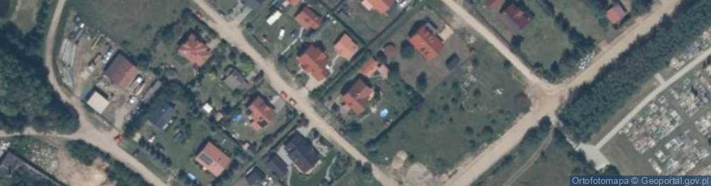 Zdjęcie satelitarne Bociania ul.