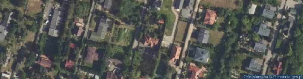 Zdjęcie satelitarne Botaniczna ul.