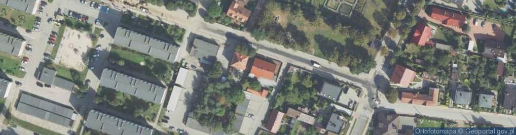 Zdjęcie satelitarne Bolesława Krzywoustego ul.