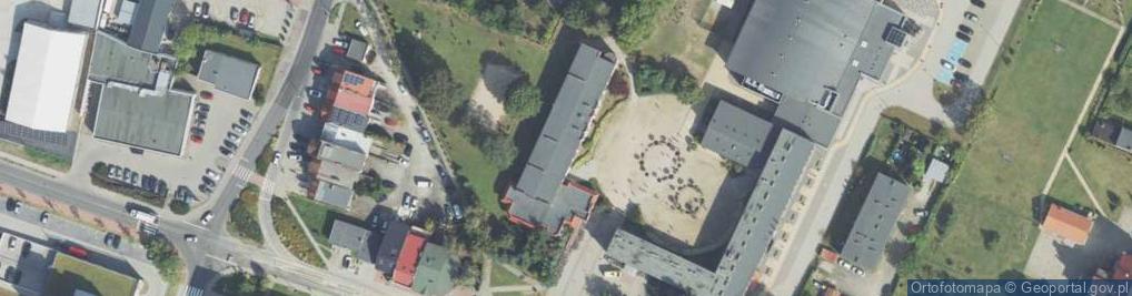 Zdjęcie satelitarne Bolesława Krzywoustego ul.