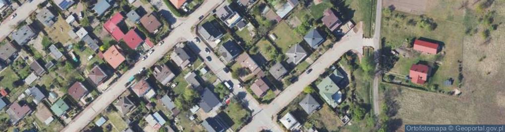 Zdjęcie satelitarne Botaniczna ul.