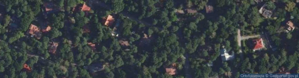 Zdjęcie satelitarne Borsucza ul.