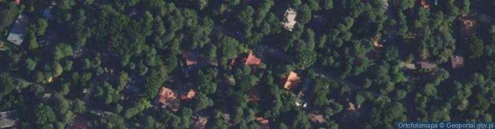 Zdjęcie satelitarne Borsucza ul.
