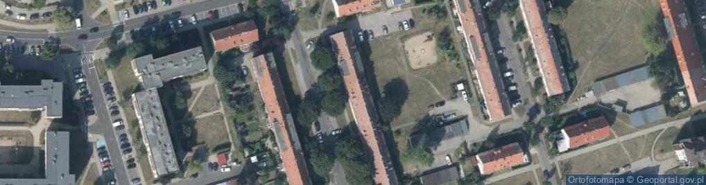 Zdjęcie satelitarne Bohaterów Westerplatte ul.