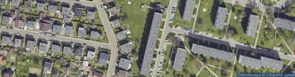 Zdjęcie satelitarne Bożka Arki ul.