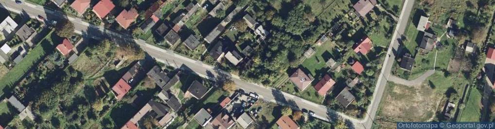 Zdjęcie satelitarne Boczna ul.