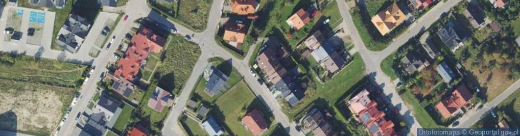 Zdjęcie satelitarne Bosmańska ul.