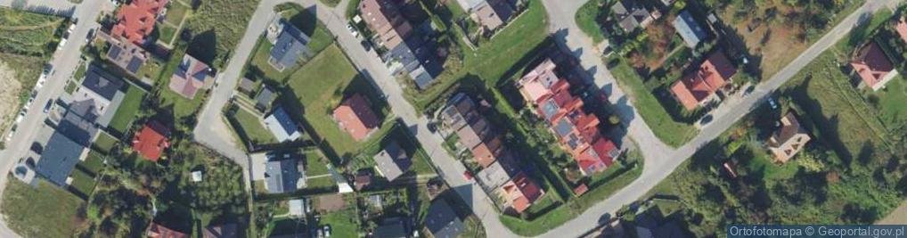 Zdjęcie satelitarne Bosmańska ul.