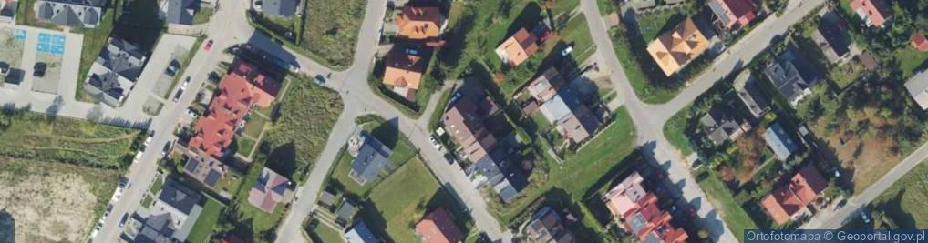 Zdjęcie satelitarne Bosmańska ul.