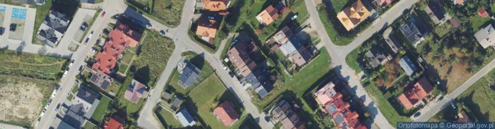 Zdjęcie satelitarne Bosmańska ul.