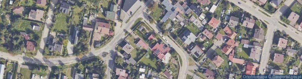 Zdjęcie satelitarne Borowa ul.