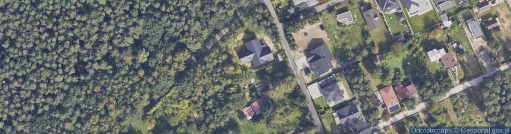 Zdjęcie satelitarne Botaniczna ul.