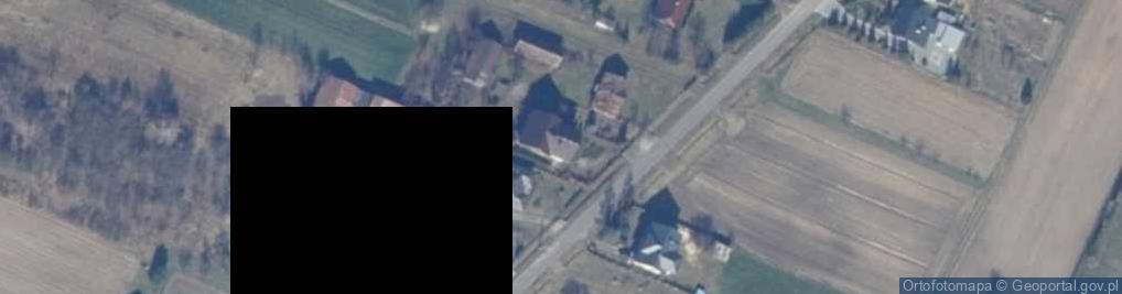 Zdjęcie satelitarne Borki ul.